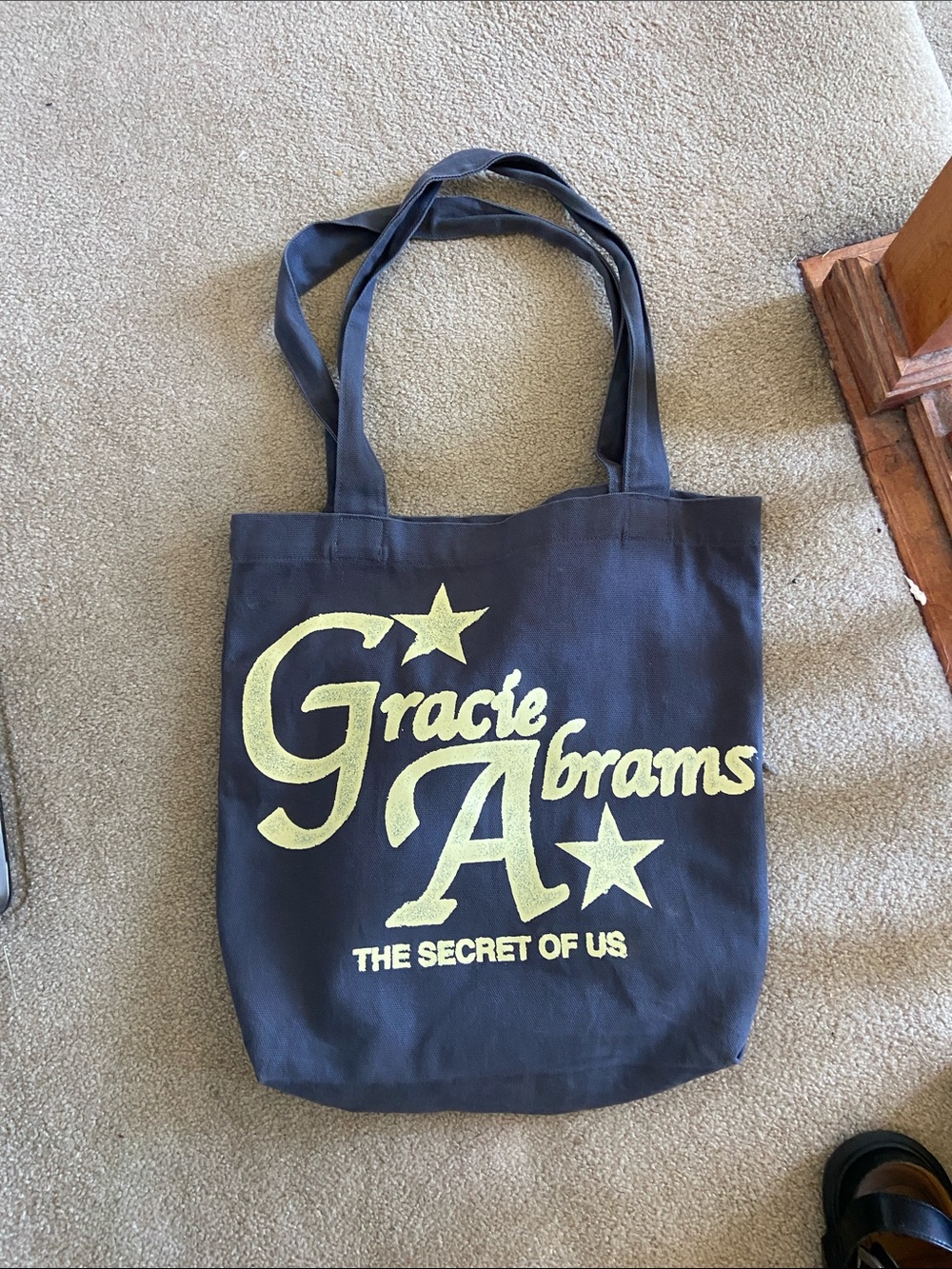 Gracie Abrams Secret of Us tour tote